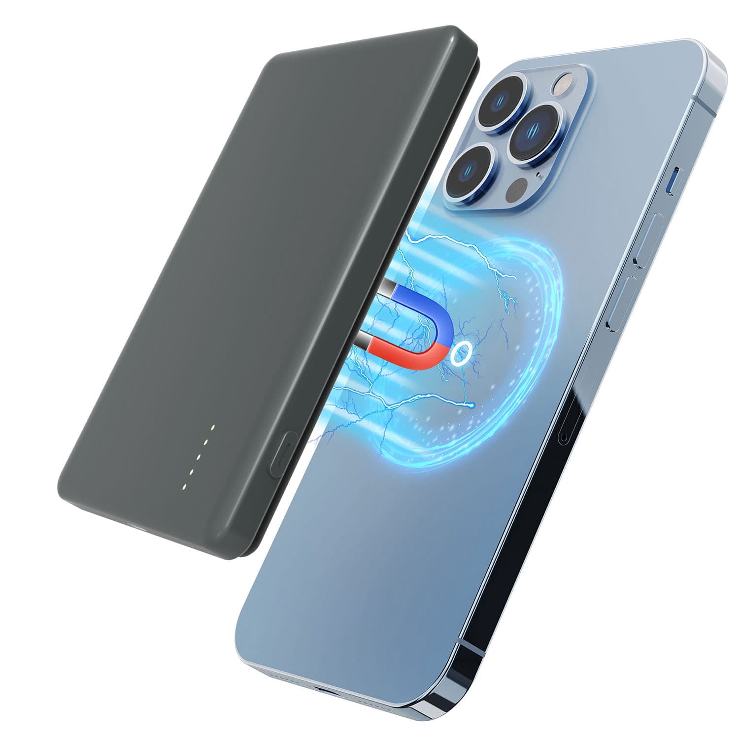 Slim MagSafe Wireless Power Bank — 5000mAh