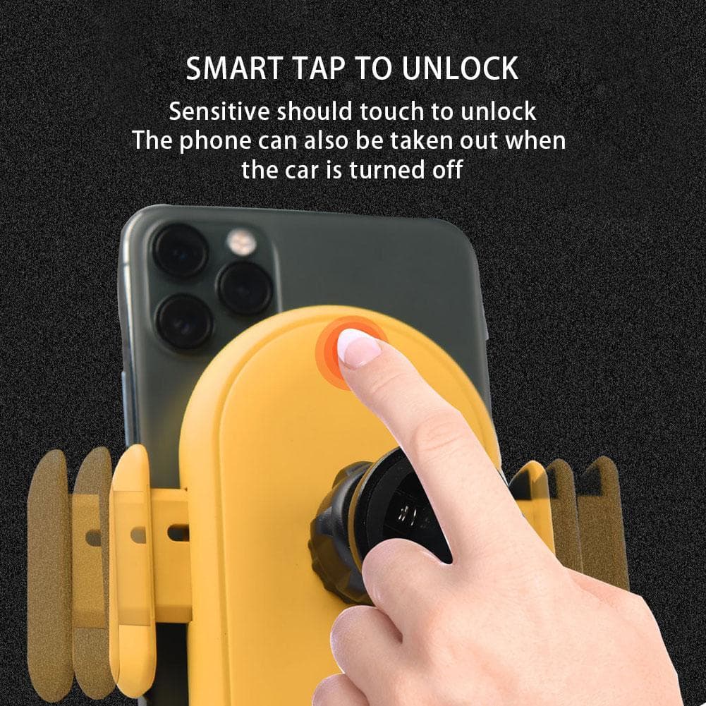 Auto-Clamp Wireless Car Charger Mount
