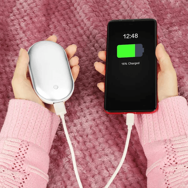 2-in-1 Hand Warmer & Power Bank — 5000mAh