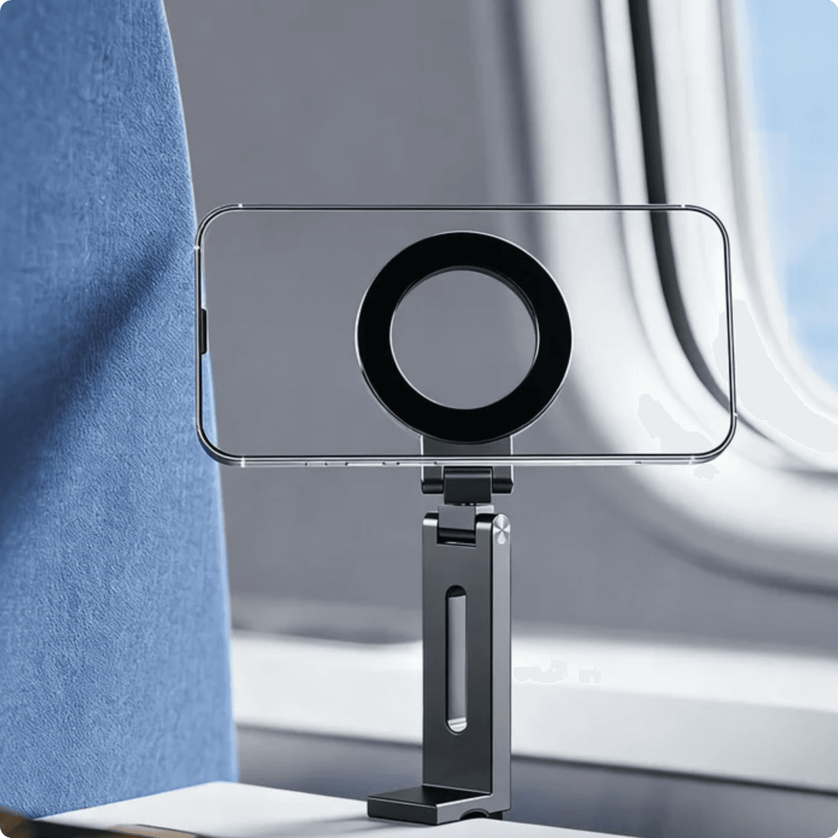 Foldable Magnetic Travel & Desk Stand