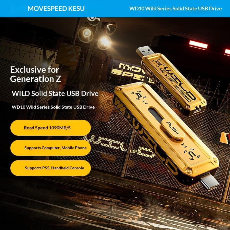 Wild WD101090MBs Yellow · 128GB